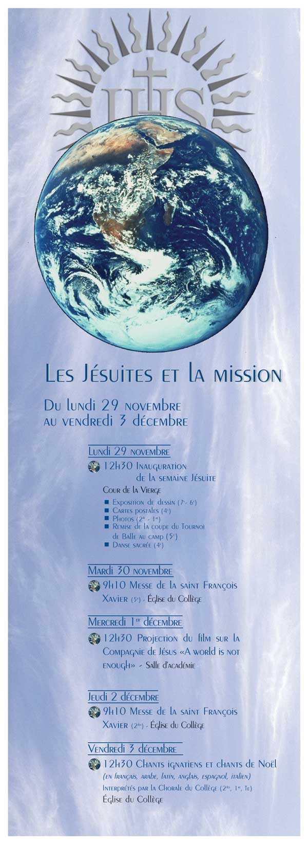 Semaine Jésuite : Les Jésuites et la mission