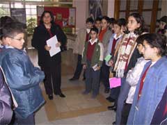 Les lves des Saints-Coeurs visitent le Collge