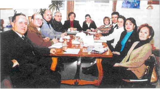 Bureau élu du comité des professeurs de Jamhour et St Grégoire.