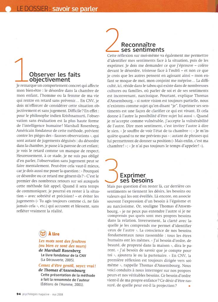 Les 4 règles d'or de la communication