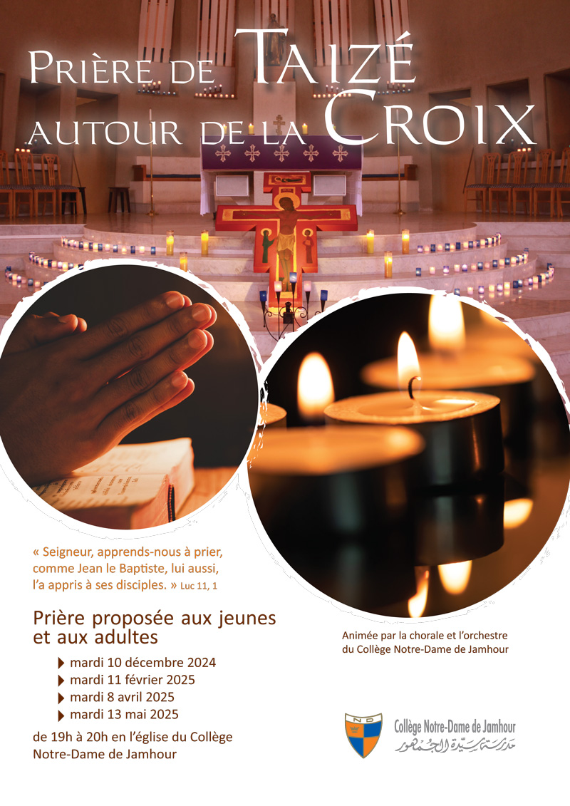 Prière de Taizé autour de la Croix (20242025) Collège NotreDame de
